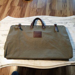Line of Trade Weekender Canvas Mason Bag - Olive Green